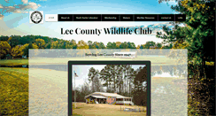 Desktop Screenshot of leecountywildlifeclub.com